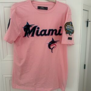 Pink Miami Graphic T-Shirt